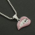 thumbnail image 1 of Collier de Dents Lèvres Roses, 1 of 5