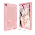 thumbnail image 1 of Mignova for Lenovo Tab P11 Case,Heavy-Duty Drop-Proof Shock-Resistant Rugged Protective case(with Stand) for Lenovo Tab P11/P11 Plus 11 inch Tablet+Screen Protector(Rose Gold+1 Pack), 1 of 6