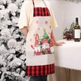 thumbnail image 2 of Kitchen Apron Sleeve 1Pcs Christmas Apron Funny Cartoon Apron Style Christmas Santa Snowman Christmas Dinner Party Cooking Baking Barbecue Crafting House Cleaning Kitchen, Kitchen Apron Sleeve, 2 of 4