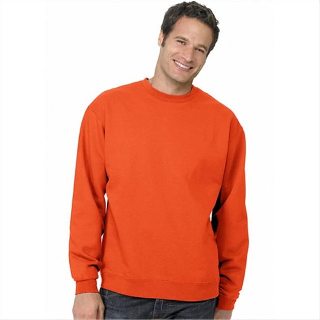 Hanes P160 Comfort Blend Ecosmart Crew Sweatshirt Size - Small - Orange