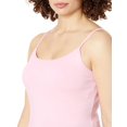 thumbnail image 2 of Hanes Womens Stretch Cotton Cami with Built-In Shelf Bra, M, Paleo Pink, 2 of 6