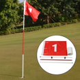 thumbnail image 1 of Portable 3 Section S Ensemble Pratique de Golf Mettre Jardin Vert Extérieur, 1 of 10