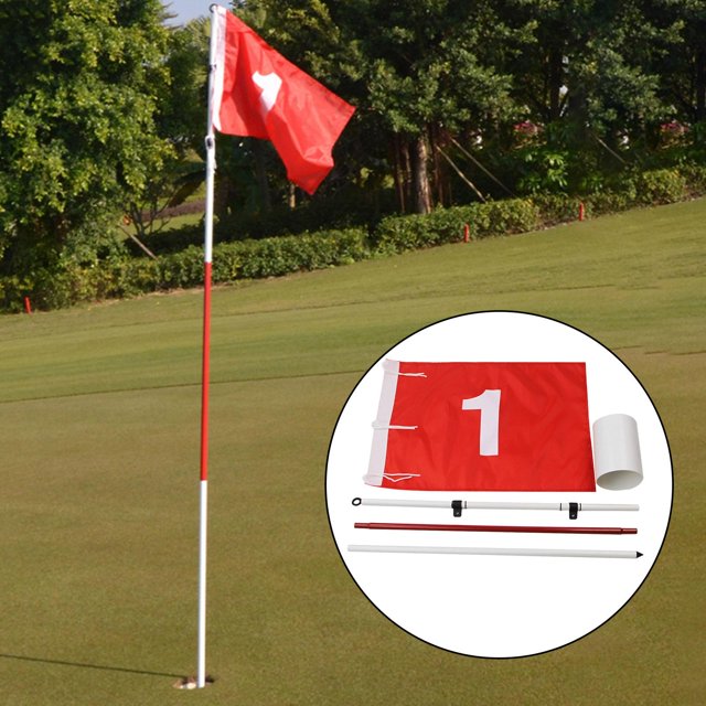 Portable 3 Section S Ensemble Pratique de Golf Mettre Jardin Vert Extérieur