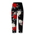 thumbnail image 4 of Pantalons d'Été Décontractés pour Femmes avec Poches et Imprimé, 4 of 5