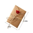 thumbnail image 3 of Dvkptbk Greeting Cards 1Pcs Birthday Invitation Card Birthday Cards Kraft Paper Card Mother's Day Gift Card Flower Cards Blessing Card Wedding Cards Party Card Flowers Greeting Card, 3 of 8
