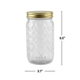thumbnail image 2 of Pot en verre embossé de 1 L, 2 of 3