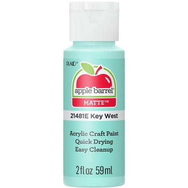 Apple Barrel Colors Matte Acrylic Craft Paint, 2 fl. oz., Key West