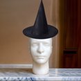 thumbnail image 4 of Man Foam Wig Head Manikin Head Mannequin Wig Display Holder Fixed Pin Hats Hairpieces Stand Rack For Salon White, 4 of 6