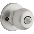 thumbnail image 3 of Fairfax Satin Nickel Front Door Knob with Deadbolt  Reversible Exterior/Interior Entry Door Knob with Key and Deadbolt Lock  Front Door Knobs with Lock/Front Door Lock  Traditional Home D, 3 of 6