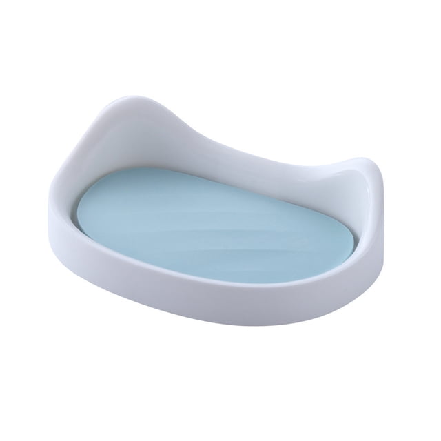 EGNMCR 1 Pce Boîte à Savon Ventouse Murale Pliable Clothes Hanger