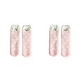 thumbnail image 3 of Wweixi Chaussettes d'Hiver avec Technologie Anti-Humidité Douces et Confortables pour les Pieds Grand Application Chiot à Pois Roses 2Ensemble, 3 of 6