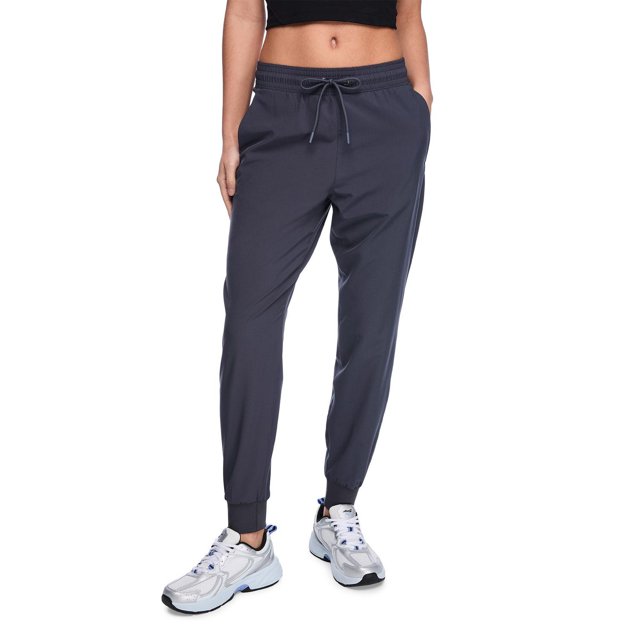 Athletic Works Women's Ribbed Cuff Woven Jogger