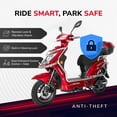 thumbnail image 3 of EMMO Hornet XI E Bike - Scooter Style eBike - 60V30Ah Lithium - Blue - Removable Battery - Large Storage, 3 of 10