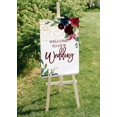 thumbnail image 5 of Darling Souvenir MADE WITH LOVE Watercolor flowerLargeWelcomeSign, Decorative PosterWelcomeTo Our Wedding Poster For Easel Wedding Collection- 18x12, 5 of 5
