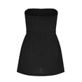 thumbnail image 5 of Yuyuzo Débardeurs Tube pour Femmes Sans Bretelles Sans Manches Débardeur Plissé Tunique Extensible Débardeurs Blouse d'Été Camisole Chemise, 5 of 5