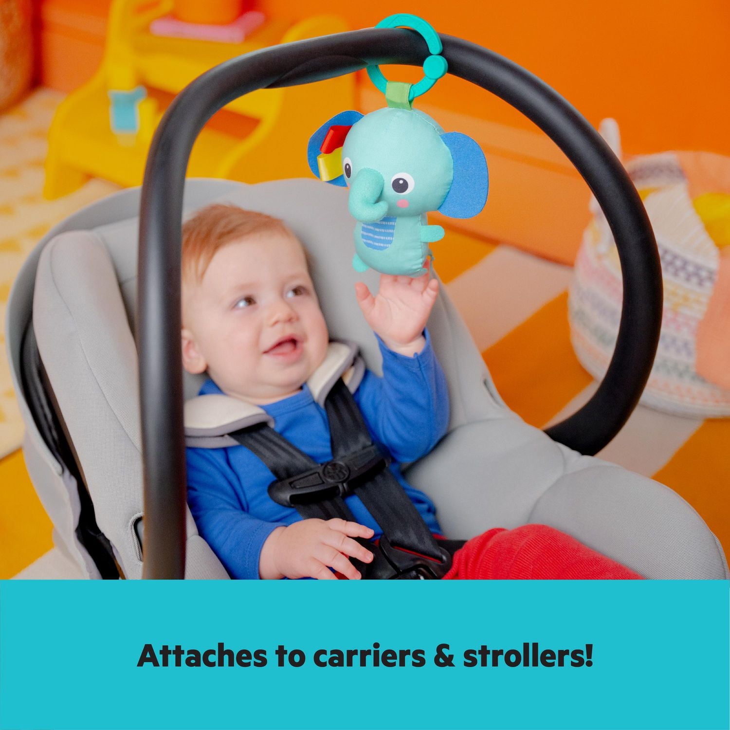 Tapis d'éveil Wild Wiggles FoldAway Activity Gym de Bright Starts, groupe d'âge: 0M+ - 16814