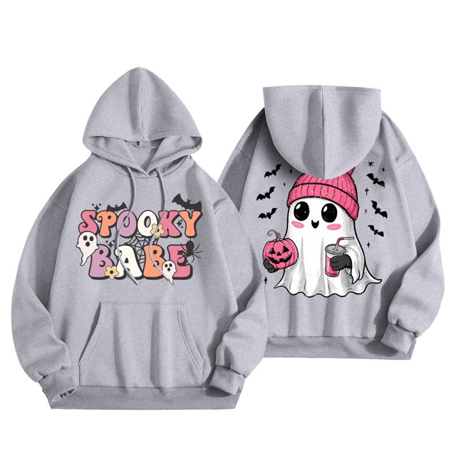 WEAIXIMIUNG Womens Sweatshirt Graphic Ladies' Letter Printed Hooded Sweatshirt