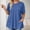 Blue, variant on WANPIDAN Lady Tops plus Size Women Business Long Sleeve Oversized Shirts for Women plus Size Tunics for Women Tops for Women Casual Women's Short Sleeve Tops V Neck Women's Tops plus Size Camisoles