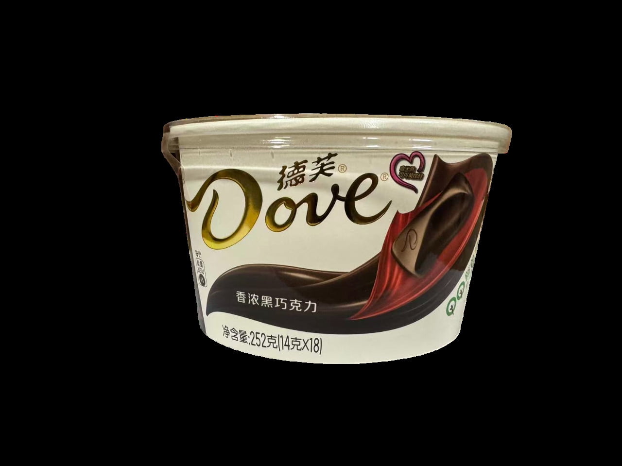 DOVE Cnst Dark Chocolate