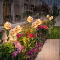thumbnail image 4 of Solar Lights Outdoor 3 Led Solar Taraxacum Lamp Outdoor Waterproof Plastic Garden Stake Lamp, Automatically Closed for Garden Channel Decorationsolar Lights Outdoor Garden, 4 of 6