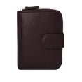 thumbnail image 1 of Credit Card Case Rfid Protection Card Holder Wallet Women Leather With 12 Cards 4 Id Windows & 2 Money Coin Pocket Compartments Wallet Women Small Wallet Women, 1 of 7
