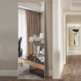thumbnail image 2 of NeuType Full Length Mirror Floor Rectangle Gold 59"x16", 2 of 9