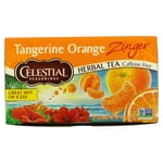 Celestial Seasonings, Herbal Tea, Caffeine Free, Tangerine Orange Zinger, 20 Tea Bags, 1.7 oz (47 g)
