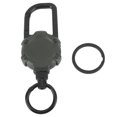 thumbnail image 2 of Clé Rétractable, Lanière Porte-Clés Rétractable, Porte-Clés Rétractable Fil en Acier Inoxydable Boucle à Tirage Facile Mousqueton Porte-Clés, 2 of 8