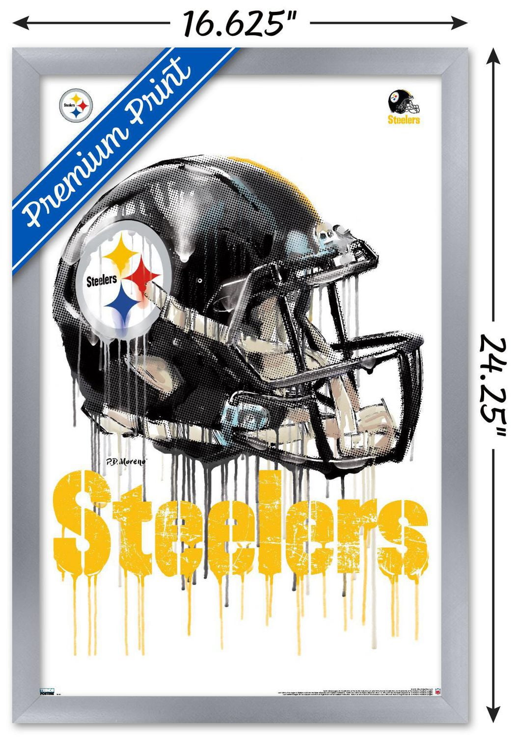 NFL Pittsburgh Steelers - Casque anti-goutte 20