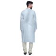 thumbnail image 3 of Atasi Printed Long Asymmetric Kurta Pajama Set For Men Party Wear Clothing, 3 of 4