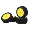 thumbnail image 3 of Pneus de Roue RC, Pneus en Caoutchouc RC Solides 4Pcs Faciles à Installer pour 1/10 Véhicules hors Route, 3 of 8