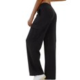 thumbnail image 5 of zbxnLI Womens Cargo Sweatpants Drawstring Elastic Waist Jogging Pants Athletic Running Pants Multi-pockets, 5 of 5