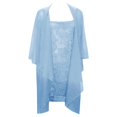 thumbnail image 2 of Women‘S Fashion Two Pieces Charming Solid Color Mother Of The Bride Lace Dresses, 2 of 5