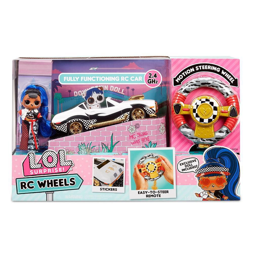 L.O.L. Surprise! RC Wheels – Véhicule télécommandé avec poupée de série limitée