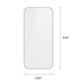 thumbnail image 5 of onn Protecteur d’écran en verre Corning pour iPhone® 16 / 15 / 14 Pro, fabriqué avec du verre résistant de Corning🅪, avec plateau d’installation facile, 5 of 5
