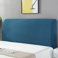 thumbnail image 1 of JWshufel Resilient Upholstered Headboard Slipcover with Embroideries Dust Protector Easy to Install Polyester and Spandex Bed Headboard Cover Suit 55 to 63 Inch Length Machine Washable, 1 of 8