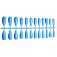 thumbnail image 4 of 1 Set False Nails Wear-resistant Fashionable Classic Trend Different Colors Exquisite Appearance Distinctive Fake Accessories SM17-1977 Blue, 4 of 5