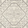 thumbnail image 2 of Safavieh Adirondack Collection ADR108B Ivory and Silver Oriental Vintage Square Area Rug (10' Square), 2 of 3
