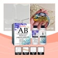 thumbnail image 1 of Colle Cristal Hautement Transparente Jaunissement Colle pour Résine Époxy Ensemble Bricolage 200 ml, 1 of 9