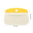 thumbnail image 3 of SDNall Dough Scraper Flexible Bowl Scraper Bread/Patisserie/Pizza Cutter Multifunctional Baking Tool with Measuring Marks, 3 of 9