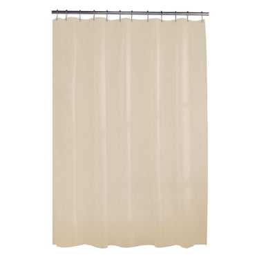 Doublure de rideau de douche en PEVA épaisse et imperméable Mainstays, 137 x 198 cm, transparente
