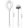 thumbnail image 2 of Black Friday TIMIFIS Kitchen Gadgets Milk Frother, Rechargeable Hand-Held Electric Milk Frother 3 Change USB Charging Can Be Used ForBulletproof Coffee Protein Drinks Matcha Coffee Whisk, 2 of 2