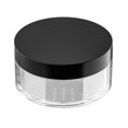 thumbnail image 1 of 4Packs 10ml/0.34oz Portable Loose Powder Container Makeup Case Travel Kit  with Rotatable Sifter and Black Screw Lid, 1 of 8