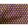 thumbnail image 4 of oneOone Cotton Poplin Fabric Floral & Flying Swan Block Printed Craft Fabric BTY 42 Inch Wide, 4 of 4