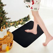 Wuztai Thick Foam Bath Mat Super Soft Absorbent, Non Slip Bathroom Rug Machine Washable, Quick Dry Anti Skid Floor Carpet for Tub Shower Home Decor