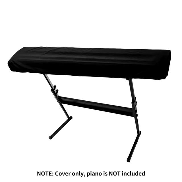 Amdohai Housse de Clavier 61 Touches Housse de Piano Clavier Numérique en Noir, une Housse Anti-Poussière Légère et Pliable pour Claviers 61 Touches. Fabriquée en Tissu Oxford et Matériau Imperméable en PVC, Protège contre la Poussière et les Égratignures. Compatible avec des Modèles comme kb90/180/190/191/280/281/290/291. Accessoire de Clavier Idéal pour Maintenir la Propreté. Note : Housse Seulement, le Piano n'Est Pas Inclus.