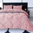 thumbnail image 1 of Yhmxh Room Decor-Couch Cover Bedding Comforter Sets Quilt Cover 3 Piece Set Solid Color Pillowcase Polyester bedding, 1 of 6