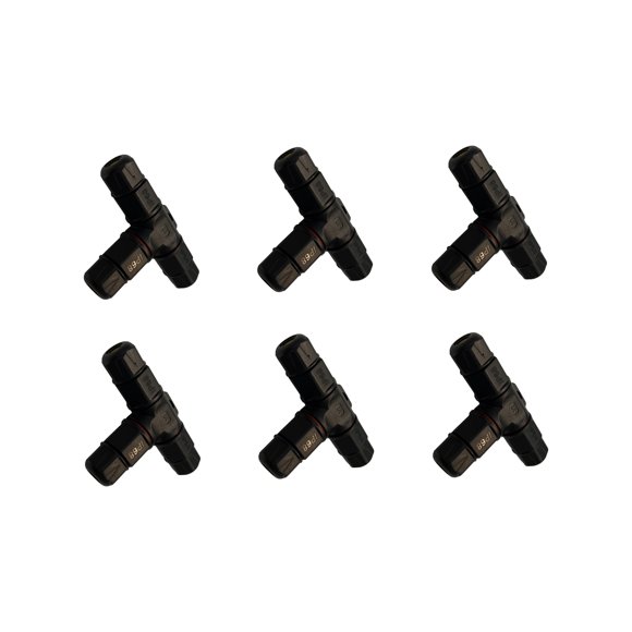 M16 Electrical Junction Boxes IP68 Waterproof Cable Connector Wire Range(3.5-10mm) for Repair and Extend Power Cables Tunnel Tree Light Strings LED (2Pin)