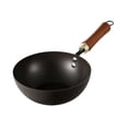thumbnail image 3 of simhoa Iron Wok Induction Cooker Boiling Chinese Wok for Camping Kitchen Restaurant 26CM, 3 of 8