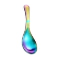 thumbnail image 1 of fheaev Stainless Steel Spoon With Short Handle Children's Dining Spoon Ice Cream Spoon Tea Spoon Coffee Dessert Spoon, 1 of 3